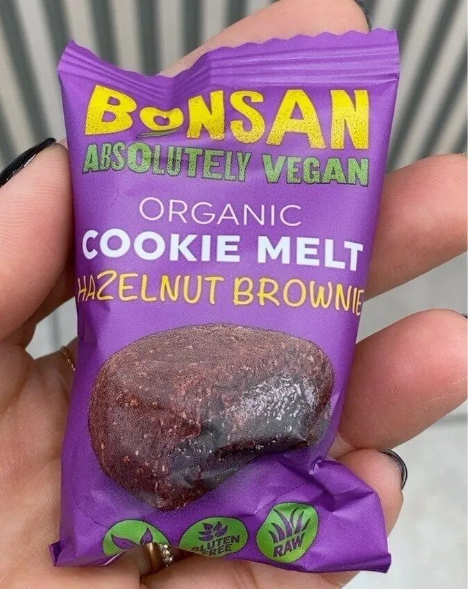 Organoc cookie melt hazelnut brownie