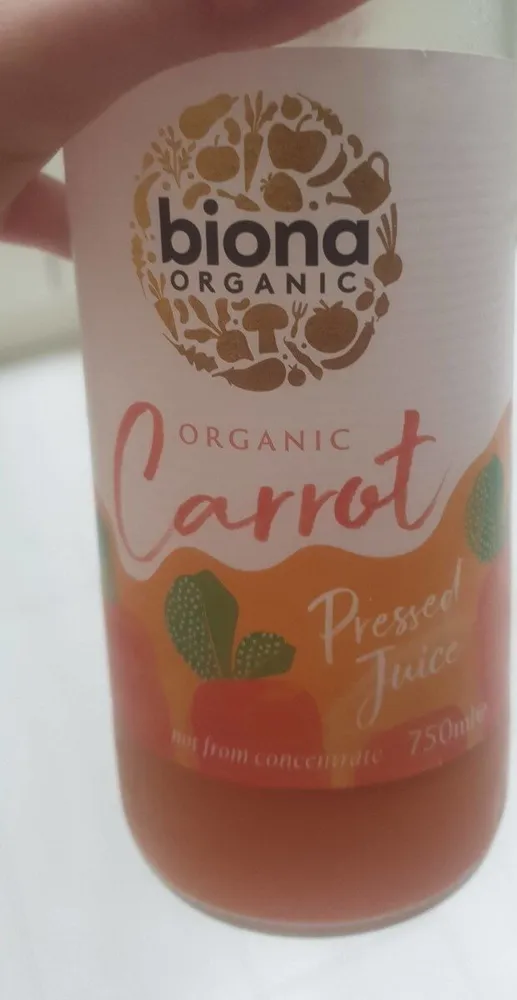 Organic Carrots Pressed Juice