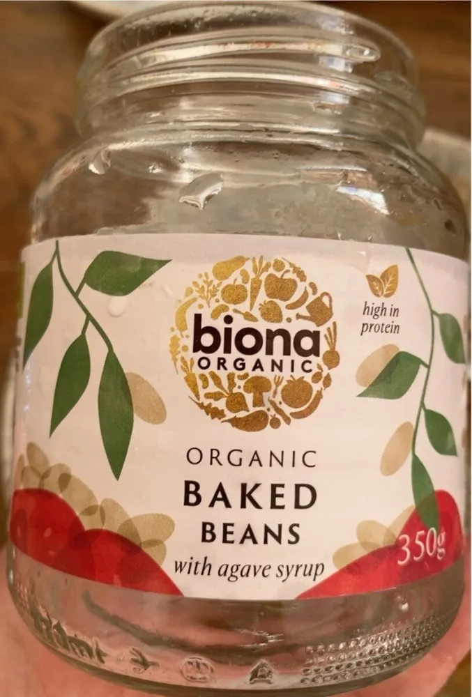 Organic baked beans
