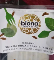 Quinoa Broad Bean Burgers