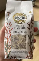 Organic rice mix with wild rice