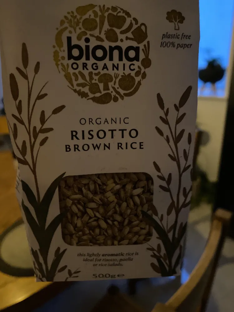 Organic Risotto brown rice imp