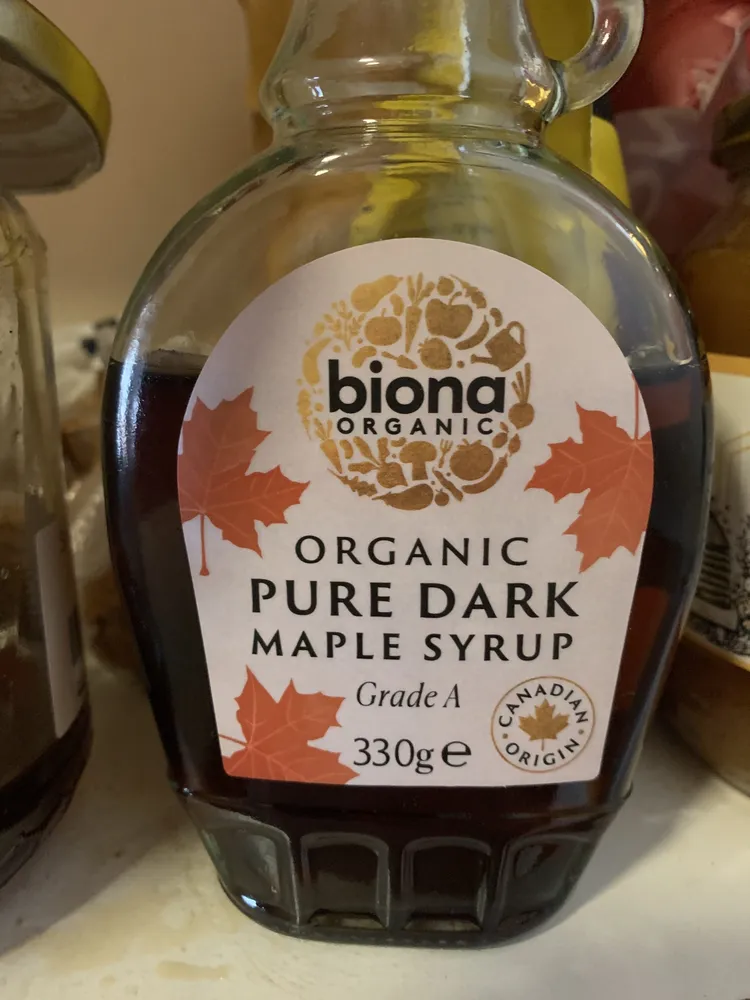 Organic Pure Dark Maple Syrup