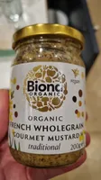 Organic French Whole Grain Gourmet Mustard Traditional