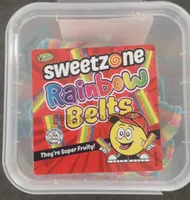 Sweet one rainbow belts