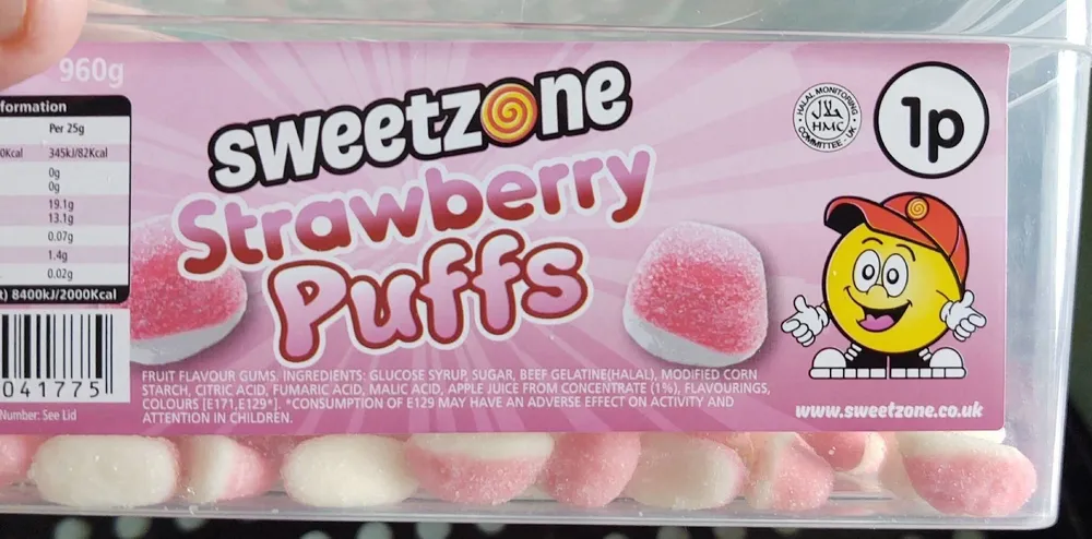 Strawberry Puffs