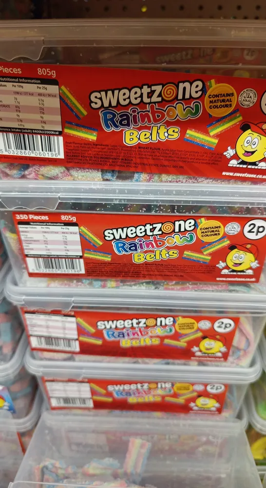 Sweetzone Rainbow Belts