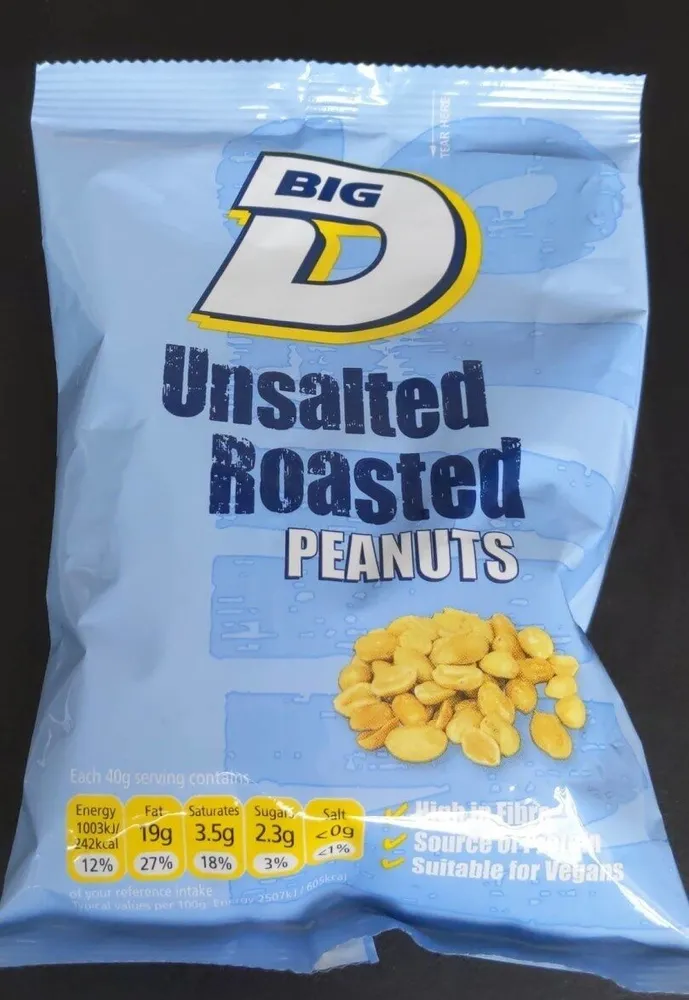 Unsalted roasted peanuts