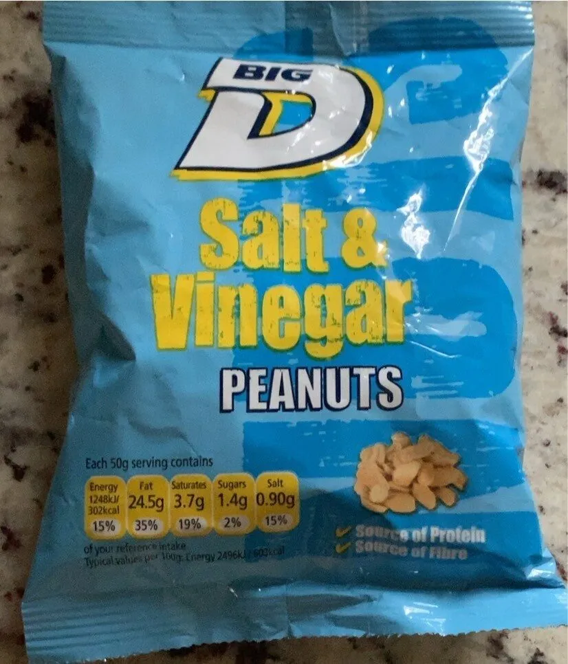 Salt and vinegar peanuts