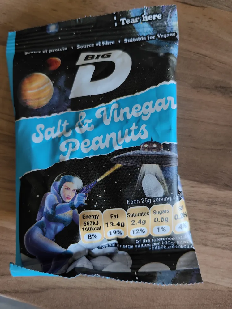 Salt And Vinegar Peanuts