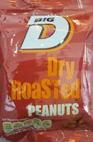 Dry roasted peanuts