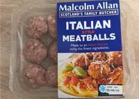 Italian style meatballs