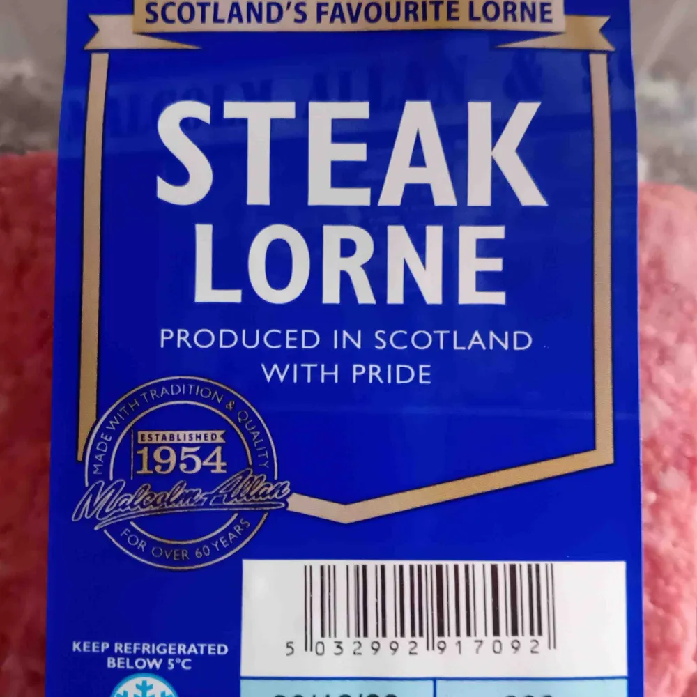 Steak Lorne