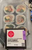 Duck Kimbap With Wasabi Mayo