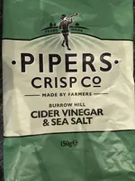 Burrow Hill Cider Vinegar and Sea Salt Crisps
