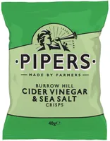 Pipers Burrow Hill Cider Vinegar & Sea Salt Crisps