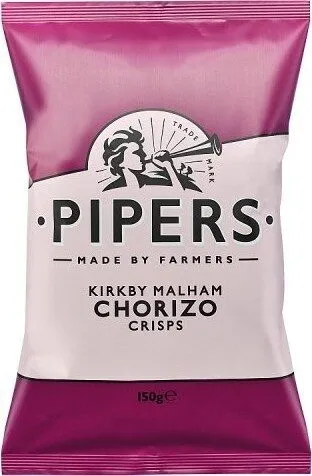 Pipers Kirkby Malham Chorizo Crisps