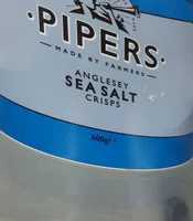 Pipers sea salt crisps