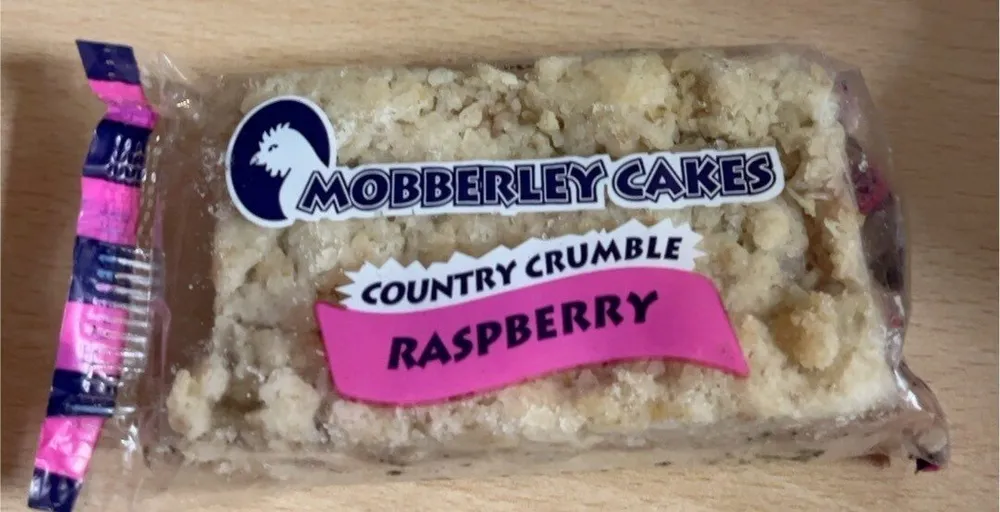Rasperry crumble