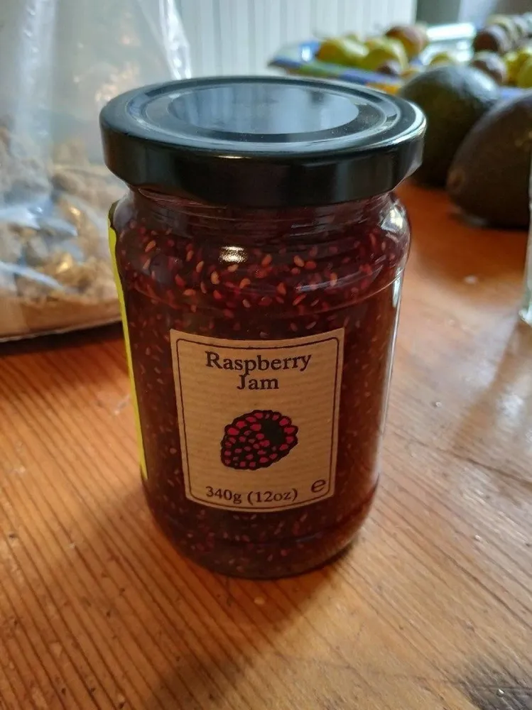 Confiture de framboises