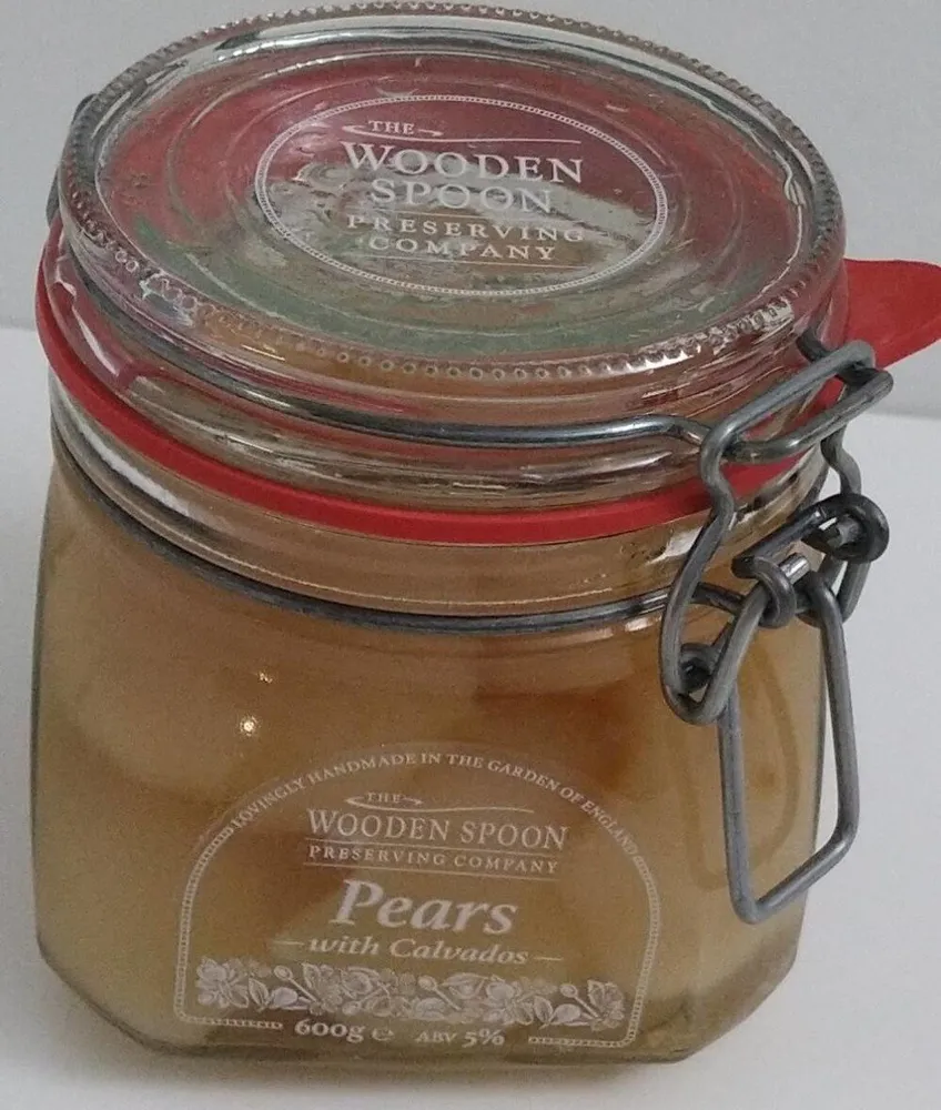 Pears with calvados