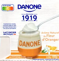 danone 1919 fleur d'oranger