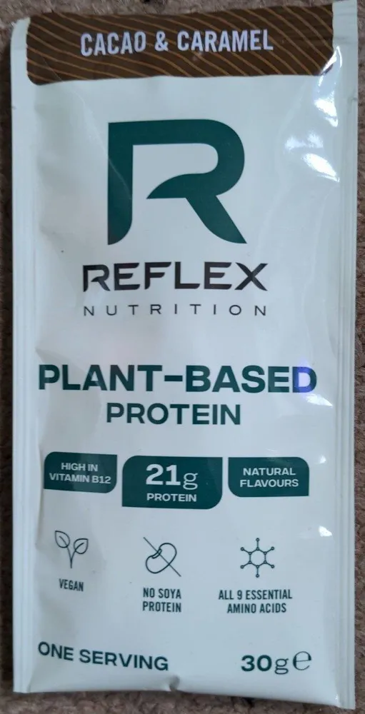 Plant based protein cacao and caramel
