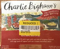 Charlie Bingham Lasagne
