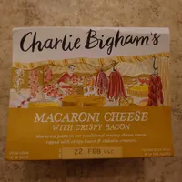 MACARONI CHEESE WITH CRISPY BACON