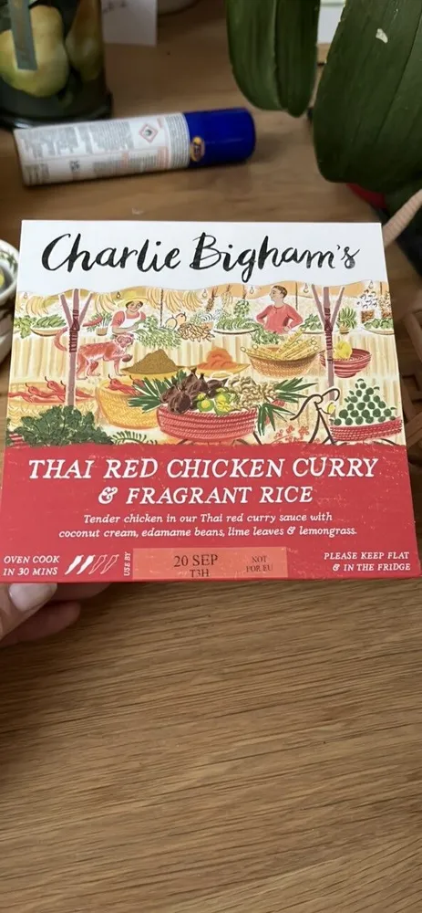 Thai Red Chicken Curry & Fragrant Rice