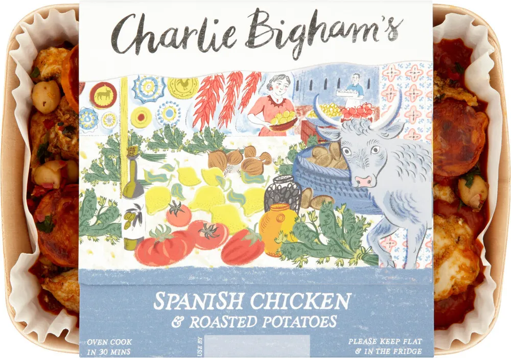 Spanish Chicken and Roasted Potatoes