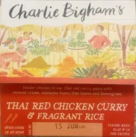 Thai Red chicken curry & fragrant rice