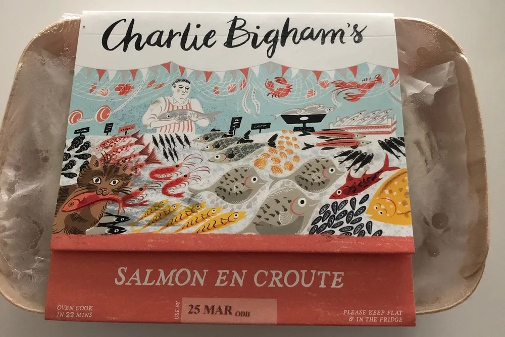 Salmon en croute