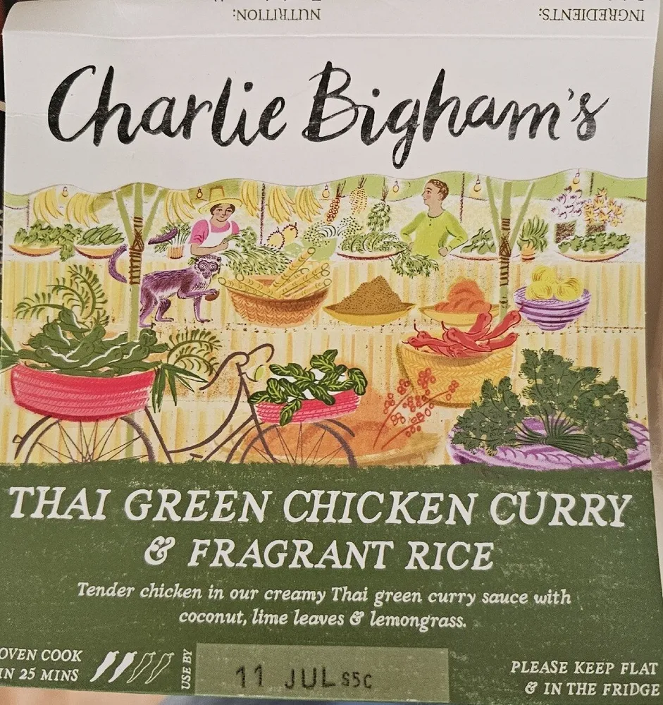 Thai Green Chicken Curry & Fragrant Rice