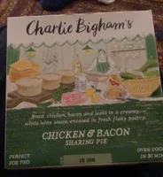 Chicken and bacon pie