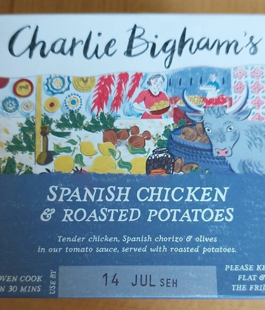 Spanish Chicken and Roasted Potatoes