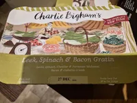 Leek, Spinach And Bacon Gratin