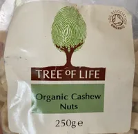 Organic cashew nuts