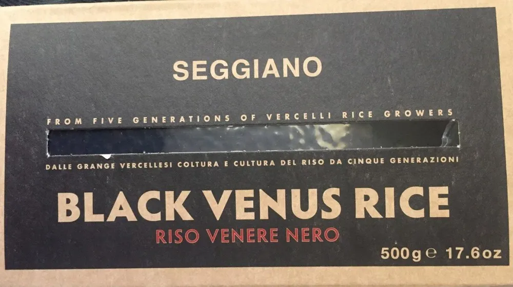 Black venus rice