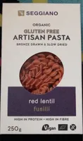 Red lentil fusili