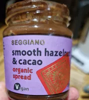 Smooth hazelnut & cacao organic spread