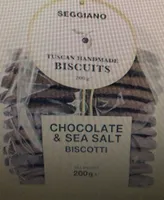Chocolate & Sea Salt Biscotti