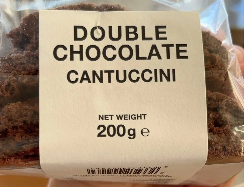 Double chocolate cantuccini