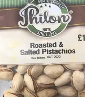 Roadted salted pistachios