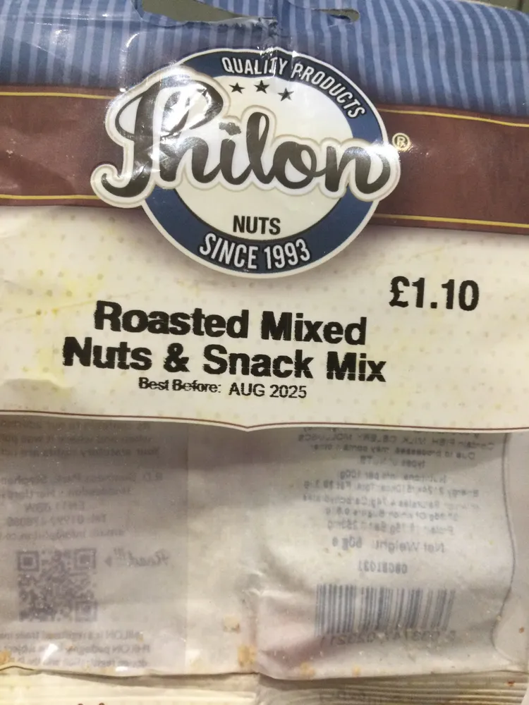 Roasted Mixed Nuts & Snacks