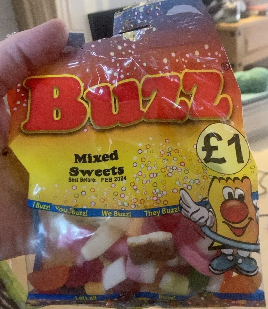 buzz Mixed sweets £1