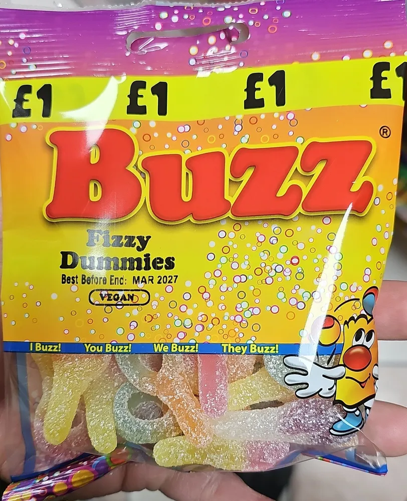 buzz Fizzy Dummies £1