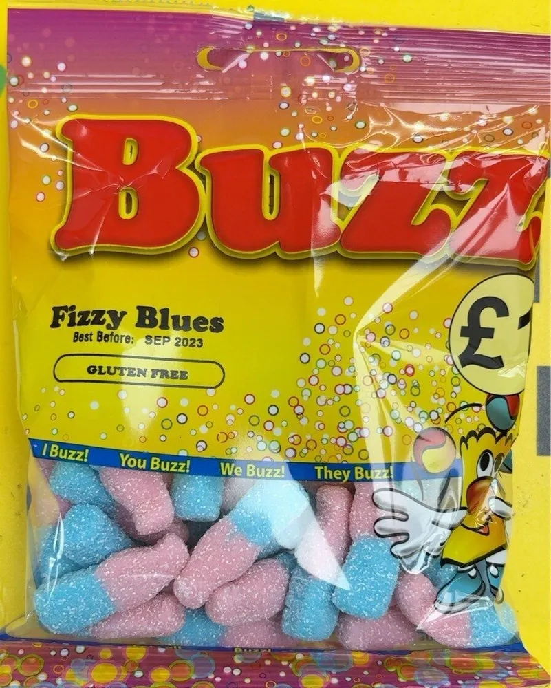 buzz Fizzy blues £1