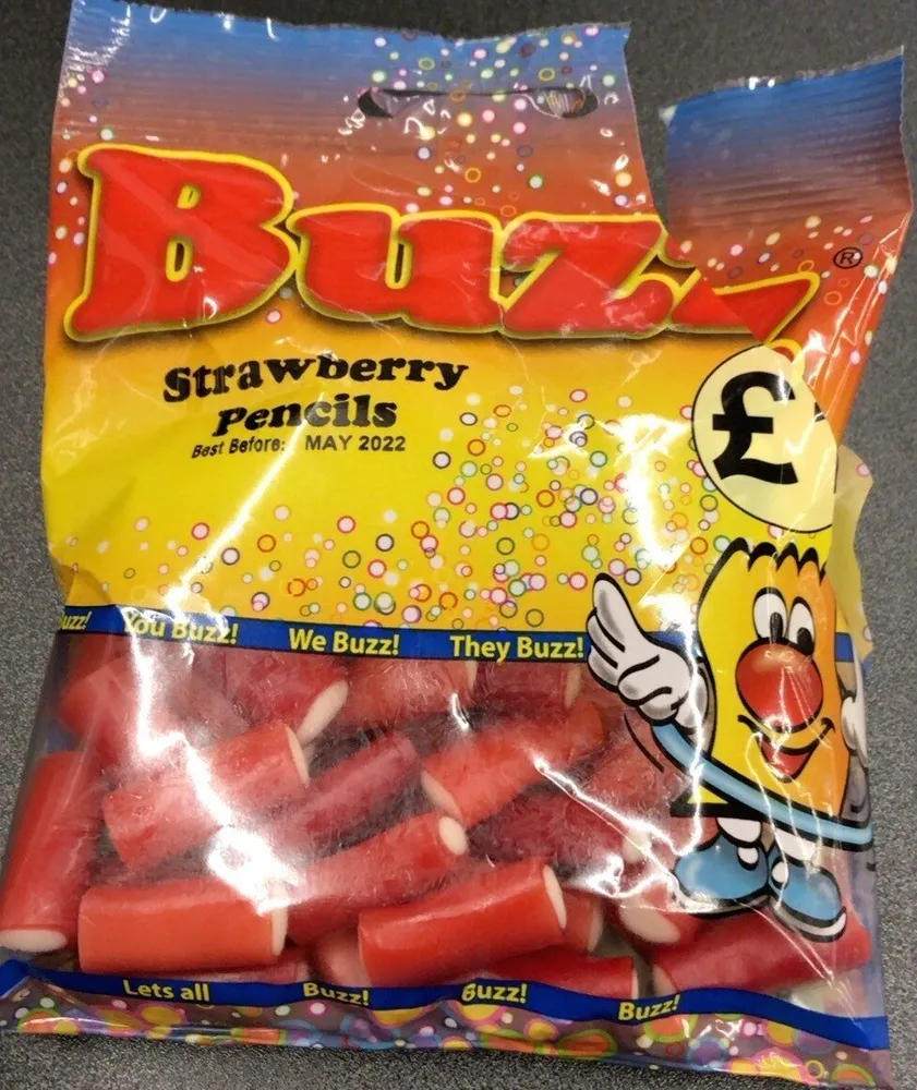 buzz Strawberry Pencils £1