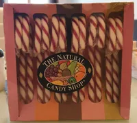 Natural Strawberry Candy Canes